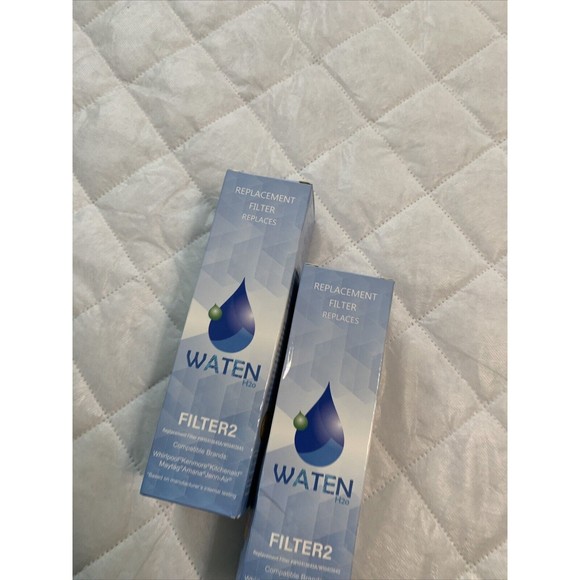 WATEN H2o #2 2 pak Replacement Water Filters W10413645A W10413645 EDR2RXD1 - Picture 13 of 16